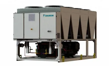 Daikin presenta sus nuevas Unidades Enfriadoras Aire-Agua Inverter  EWAD-TZB