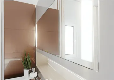 RAUVSIO Crystal Mirror el laminado con efecto espejo