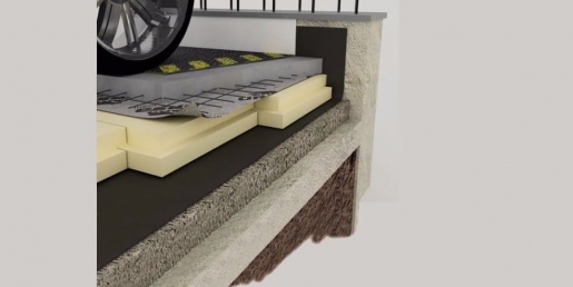 Panel de poliestireno extruido URSA XPS NVII, el más resistente de su gama