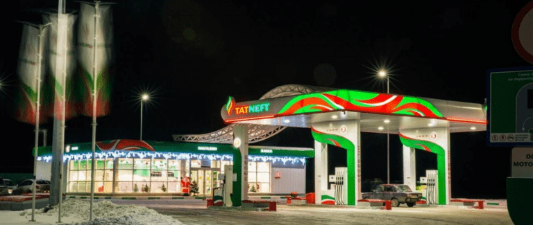 Proyecto luminarias led en gasolineras
