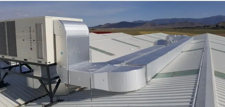 Roof top hitecsa instalación argelia