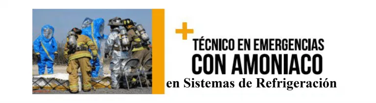 Curso técnico emergencias con amoniaco