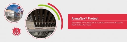 Aislamiento Armaflex Protect contra incendios