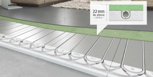 Sistema de suelo radiante ClimaComfort Panel (R)evolution de Roth