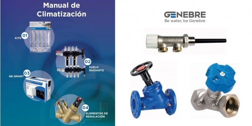 Manual de Climatización de Genebre: novedades de sus líneas Hidrosanitaria y Connectors