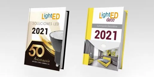 Nuevos catálogos ALG 2021 con las novedades de LightED y LightED Decó