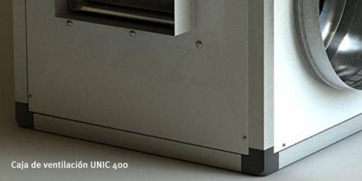 Caja de ventilación UNIC 400 de Morgui Clima: eficiencia, eficacia y fácil mantenimiento