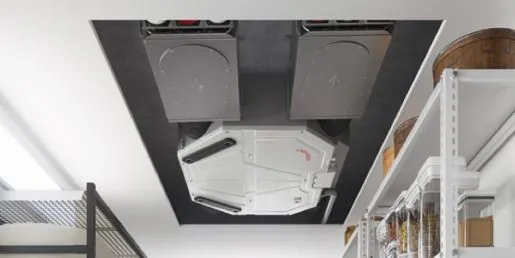 La nueva unidad de ventilación Zehnder ComfoAir Flex permite el montaje en falso techo