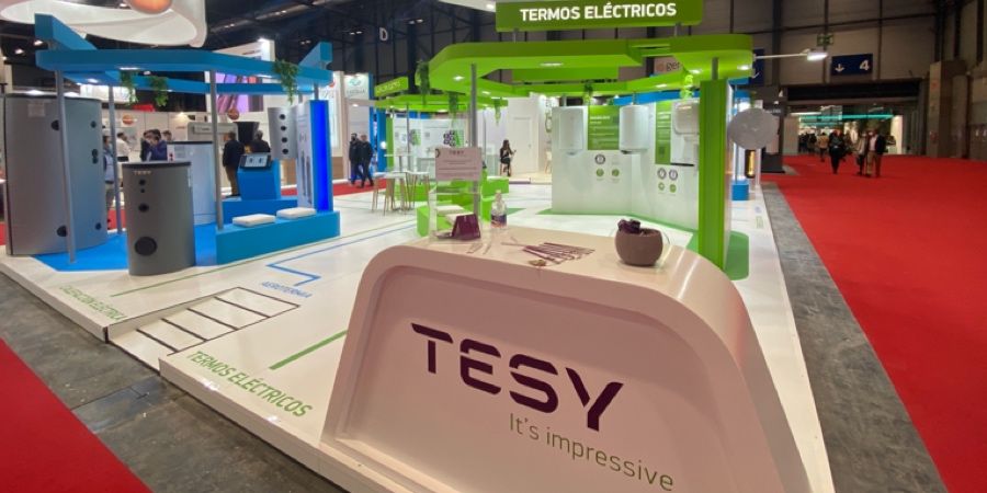 Éxito de TESY en la Feria de Climatización y Refrigeración 2021, donde mostró sus novedades