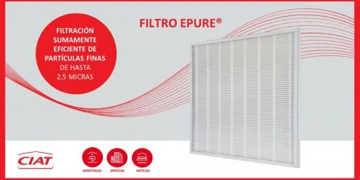 CIAT Epure® Dynamics: filtración eficiente para hoteles