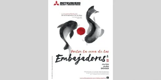 Regresa La Cena de los Embajadores de Mitsubishi Heavy Industries