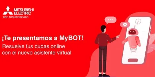 Mitsubishi Electric presenta MyBOT, su nuevo asistente virtual en forma de ChatBot