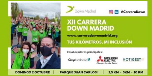 Mitsubishi Electric patrocina de nuevo la carrera Down Madrid