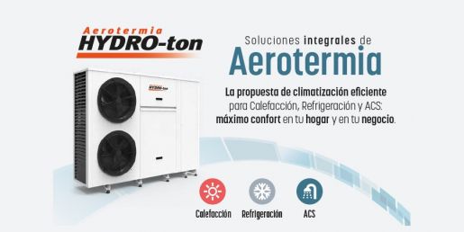 HYDRO-ton, soluciones globales de aerotermia para lograr el máximo confort