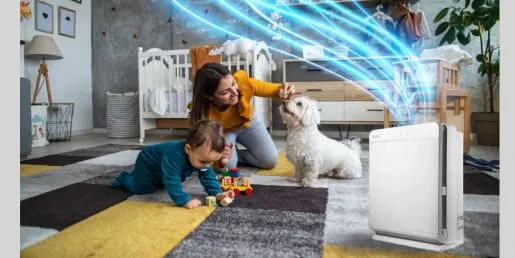 Purificadores de aire Mitsubishi Electric con la mayor velocidad de purificación