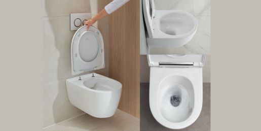 Geberit presenta innovaciones para un WC más higiénico, funcional y sostenible
