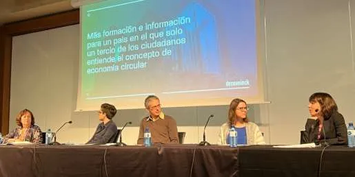 Jornada sobre la percepción ciudadana acerca de la economía circular en la construcción