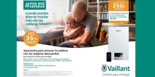 Nueva promoción de Vaillant con regalos por el cambio de caldera