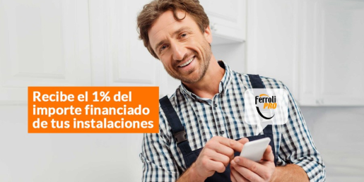 Ferroli saca una promoción dirigida a los instaladores para financiar sus productos