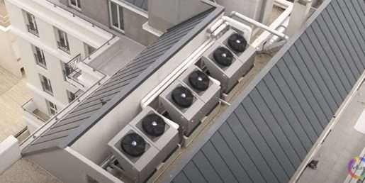 Bombas de calor aerotérmicas TECNA INTUIS Hti - HRC - 70ºC: calefacción y ACS