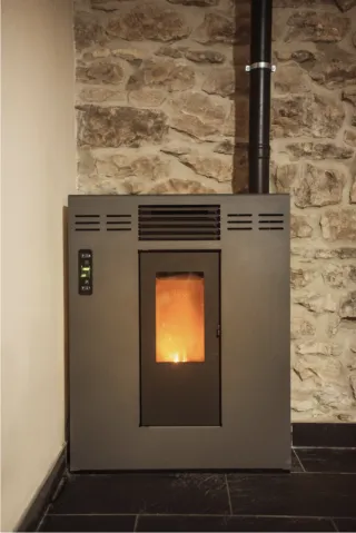 hidroestufa de pellets