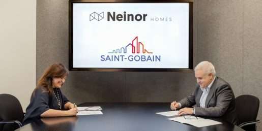 Neinor Homes y Saint-Gobain impulsarán la construcción sostenible