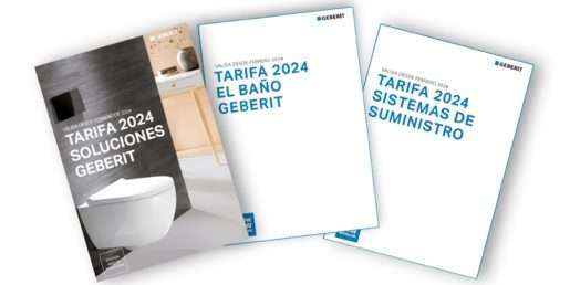 Nuevas Tarifas Geberit 2024 con interesantes novedades