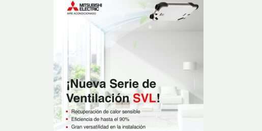 Serie SVL de Mitsubishi Electric, nuevo recuperador de calor sensible con Certificación Passivhaus