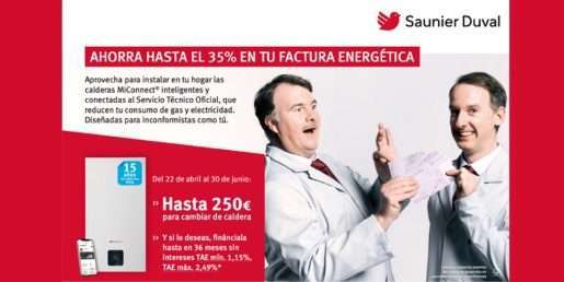 Nueva promoción de Saunier Duval con descuentos en calderas MiConnect® para usuarios