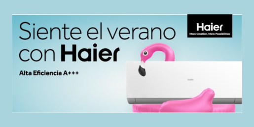 Haier presenta su campaña 