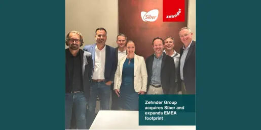 Siber anuncia su integración en el Grupo Zehnder