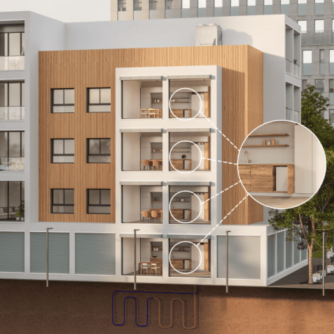 bomba de calor geotermica ecogeo lite