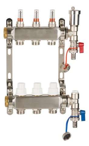 genebre colector acero inoxidable