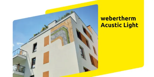 Webertherm ACUSTIC LIGHT: primer SATE de Saint-Gobain Weber para madera
