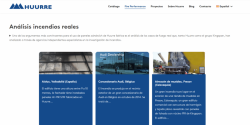huurre nueva seccion web seguridad contra incendios