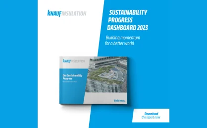 Knauf Insulation reduce un 20,2% sus emisiones de CO2 y avanza hacia su meta 2032