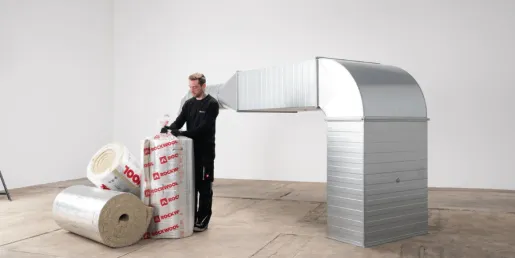 ROCKWOOL lanza Prolit Lamella Mat para el aislamiento térmico y acústico de conductos