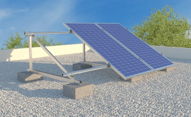 celo fijaciones sistema solar clipado