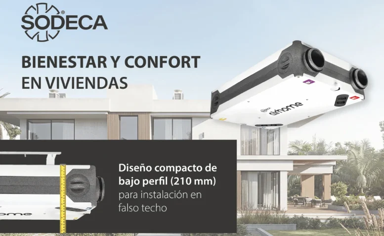 sodeca recuperadores de calor airhome