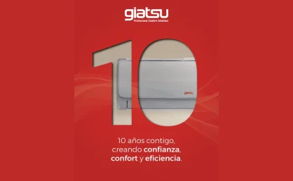 Giatsu celebra 10 años de innovación y liderazgo en climatización