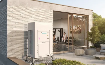 Daikin lanza su nueva bomba de calor aire-agua de alta temperatura