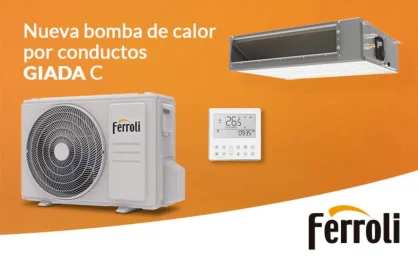 Ferroli lanza Giada C: climatización eficiente, silenciosa y sostenible con refrigerante R32