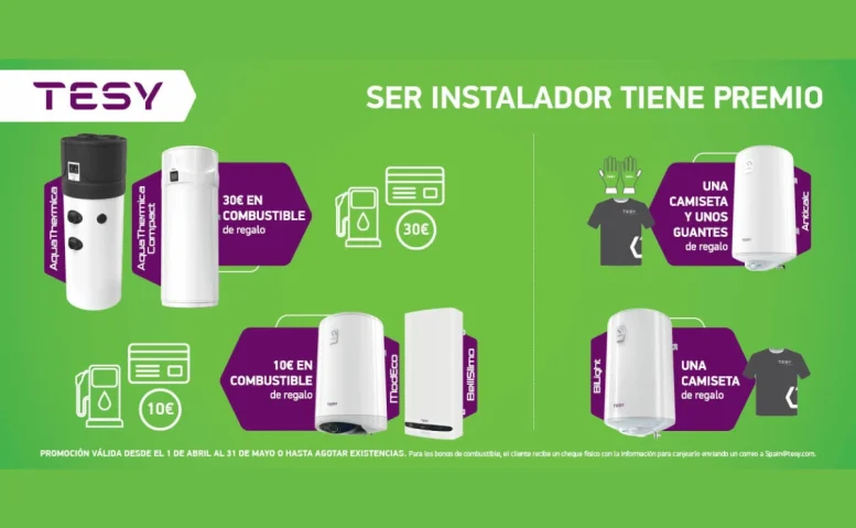 promocion instaladores tesy
