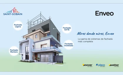 Saint-Gobain lanza Enveo, su nueva gama de sistemas completos de fachada