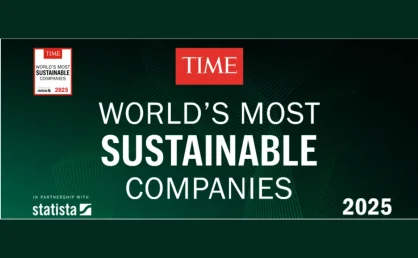 ABB, entre las 15 compañías más sostenibles del mundo según TIME y Statista