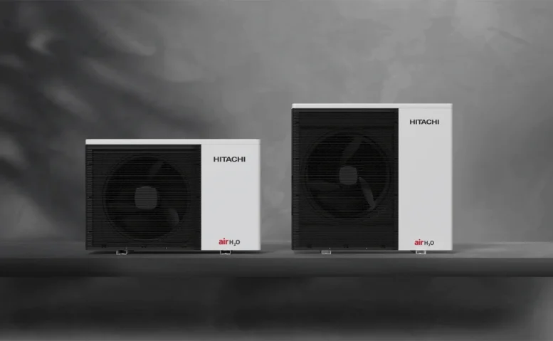 hitachi nuevas bombas de calor airh2o r290 y r32