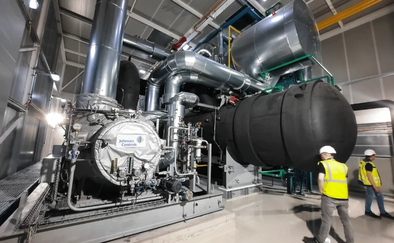 joohnson controls bombas de calor industrial