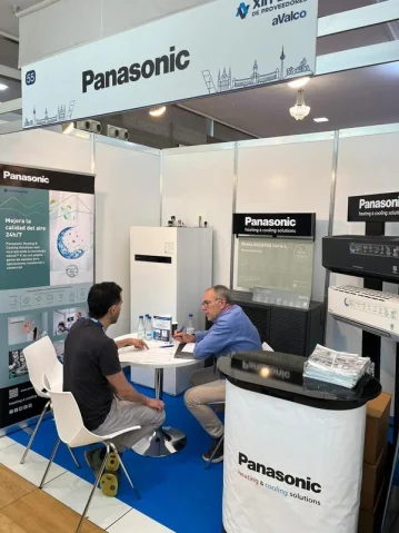 stand panasonic feria grupo avalco