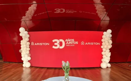 ariston celebra 30 años de presencia en españa