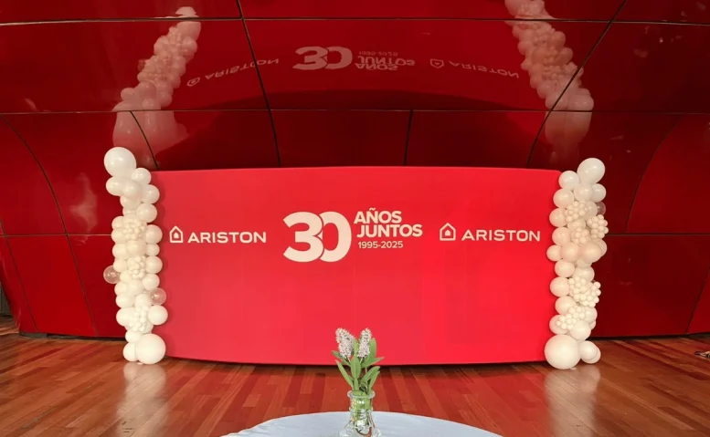 ariston celebra 30 años de presencia en españa